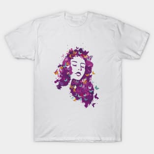 Butterfly woman T-Shirt